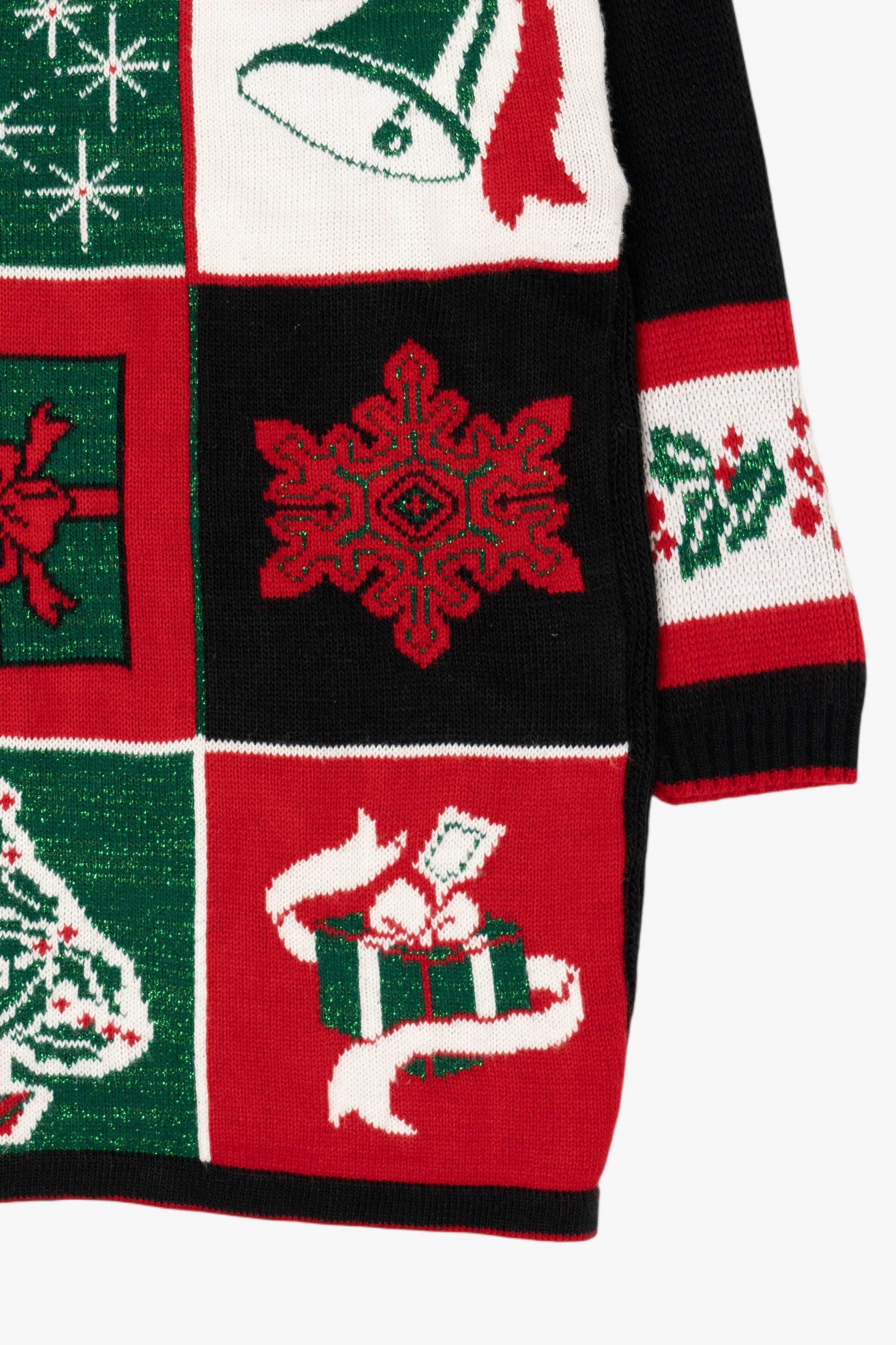 Vintage Quacker Factory Ugly Christmas Sweater (1990s)