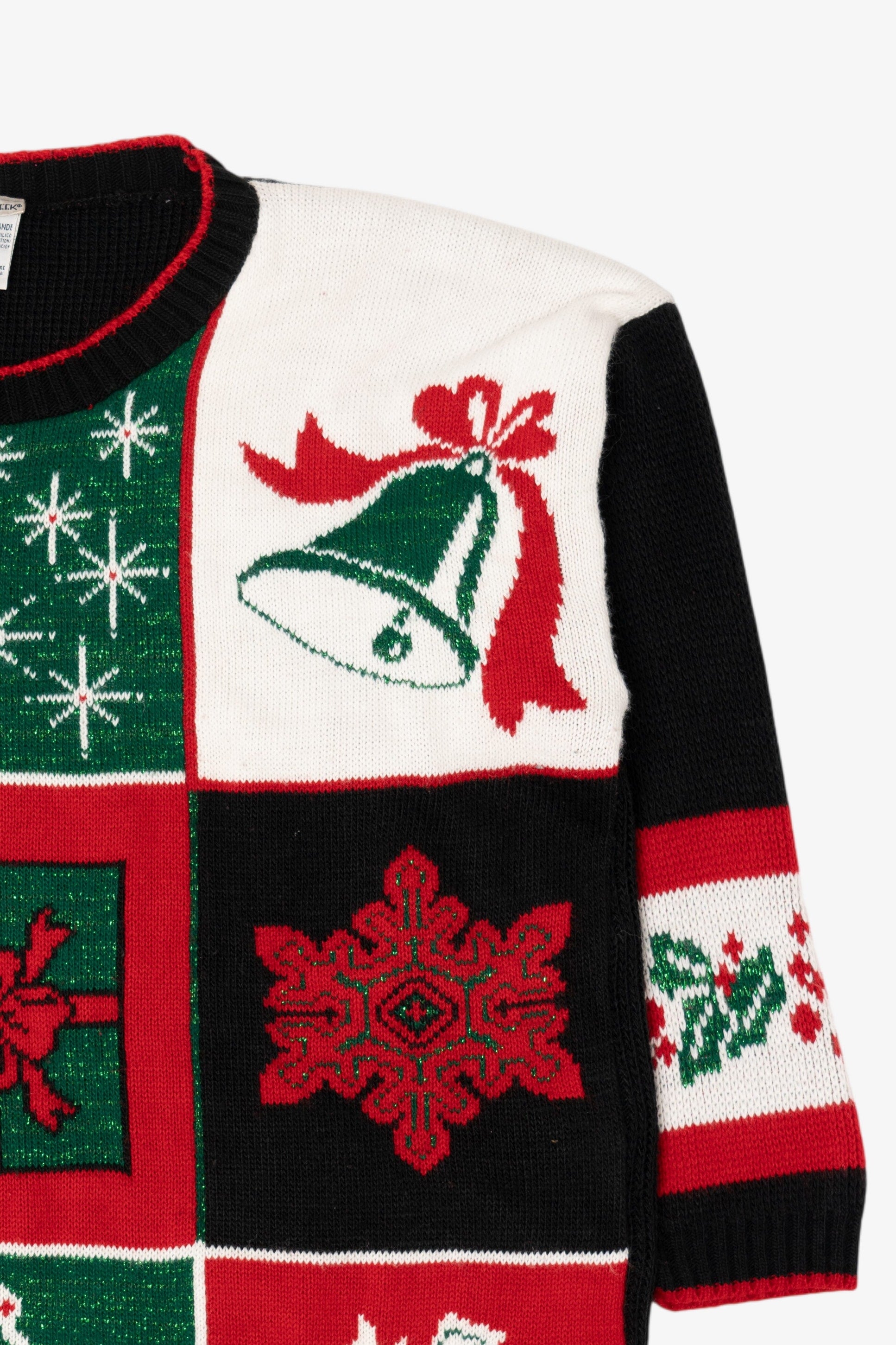 Vintage Quacker Factory Ugly Christmas Sweater (1990s)