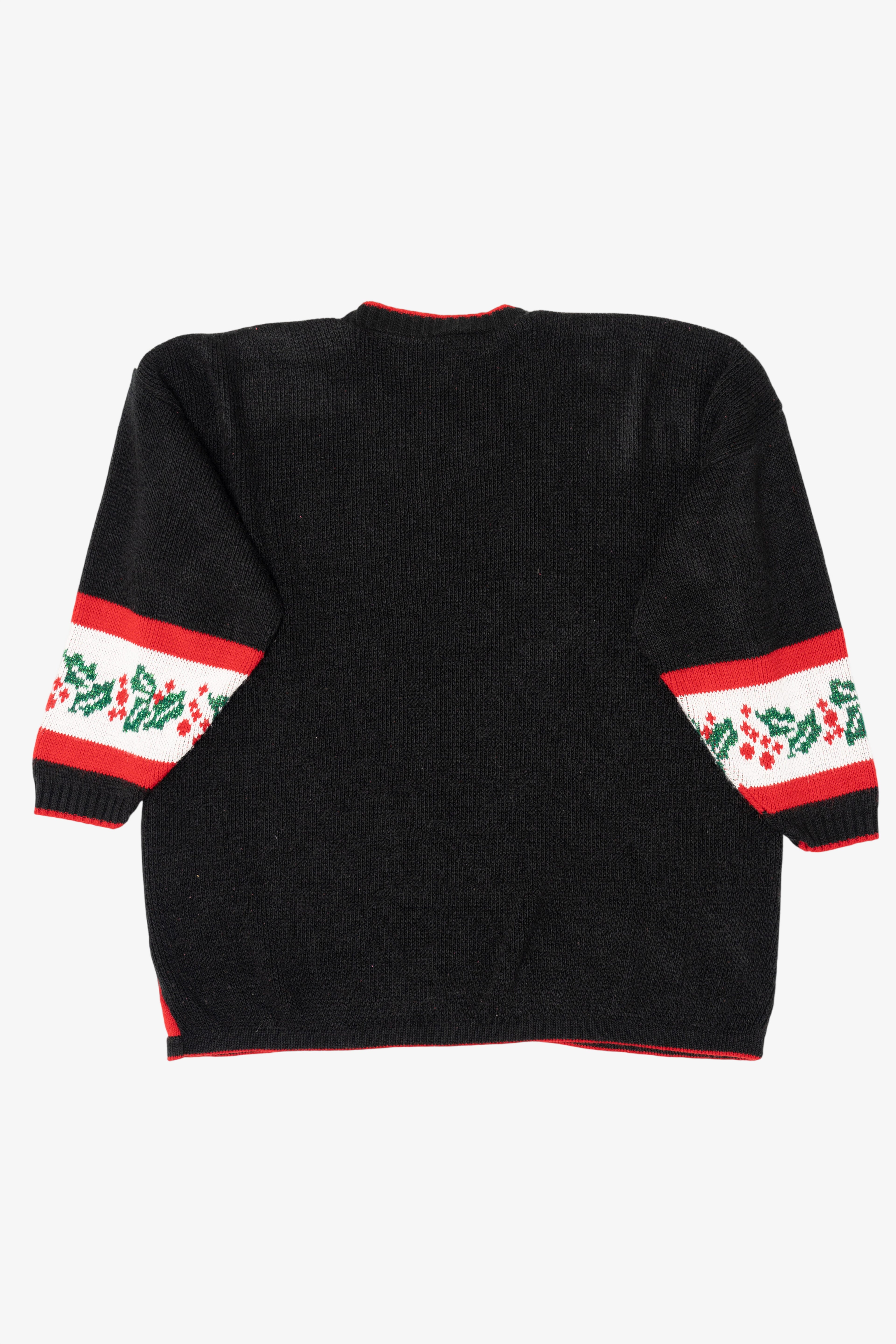Vintage Quacker Factory Ugly Christmas Sweater (1990s)