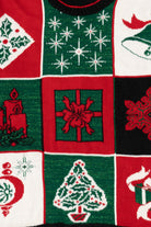 Vintage Quacker Factory Ugly Christmas Sweater (1990s)