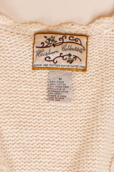 White Heirloom Collectibles Ugly Christmas Vest (1990s)
