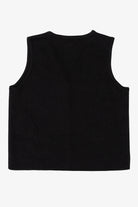 Vintage Black Crystal Kobe Ornaments Ugly Christmas Vest (1990s)