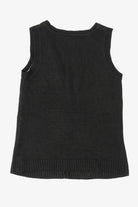 Vintage Black Xhilaration Ornaments Ugly Christmas Vest (1990s)