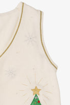 Vintage White Presents Ugly Christmas Vest (2000s)