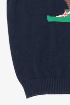 Navy Blue Route 66 Elf Ugly Christmas Vest (2010s)