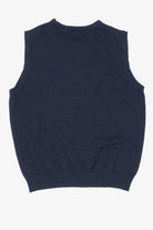 Navy Blue Route 66 Elf Ugly Christmas Vest (2010s)