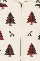 Vintage White Southern Lady Trees Ugly Christmas Vest (1990s)