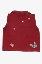 Vintage Red North Crest Ugly Christmas Vest (1990s)