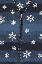 Vintage Blue C.J Banks Snowflakes Ugly Christmas Vest (2000s)