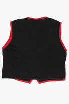 Vintage Black Kathie Lee Ugly Christmas Vest (1990s)
