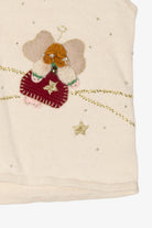 Vintage White Bobbie Brooks Angels Ugly Christmas Vest (1990s)