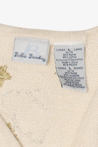 Vintage White Bobbie Brooks Angels Ugly Christmas Vest (1990s)