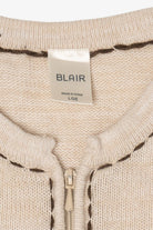Vintage Beige Blair Ugly Christmas Vest (2000s)