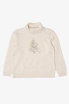 White Norm Thompson Trees Ugly Christmas Pullover
