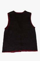 Vintage Black Basic Editions Ugly Christmas Vest (1990s)