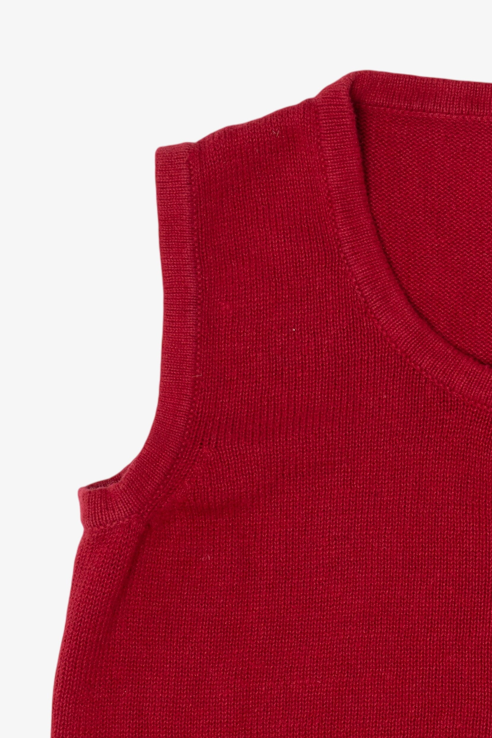 Vintage Red Snowmen Ugly Christmas Vest (2000s)