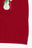Vintage Red Snowmen Ugly Christmas Vest (2000s)