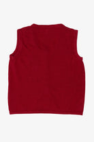 Vintage Red Snowmen Ugly Christmas Vest (2000s)