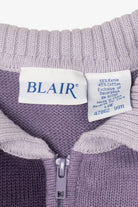 Vintage Purple Blair Doves Ugly Christmas Vest (1990s)