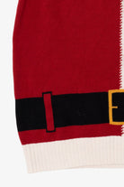 Red Ugly Christmas Sweater Santa Outfit Vest (2010s)