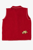 Vintage Red Designers Originals Presents Ugly Christmas Vest (1990s)