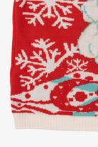 Vintage Red Santa Face Ugly Christmas Vest (2000s)
