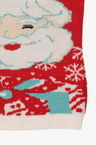 Vintage Red Santa Face Ugly Christmas Vest (2000s)