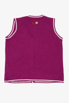 Vintage Purple Holiday Time "Bah Hum Bug" Ugly Christmas Vest (2000s)