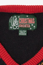 Black Ugly Christmas Sweater Vest (2010s)
