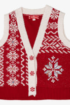 Red 33 Degrees Ugly Christmas Vest (2010s)