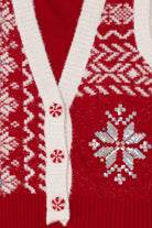 Red 33 Degrees Ugly Christmas Vest (2010s)