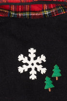Vintage Black Studio Joy Snowmen Ugly Christmas Vest (1990s)