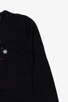 Vintage Black K.B Collection Santa Ugly Christmas Pullover (2000s)