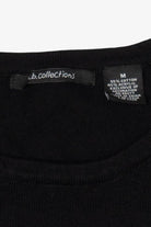 Vintage Black K.B Collection Santa Ugly Christmas Pullover (2000s)