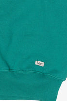 Vintage Teal Lee "Merry Christmas" Ugly Christmas Sweatshirt (2000s)