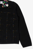 Vintage Black Marisa Christina Ugly Christmas Cardigan (2000s)