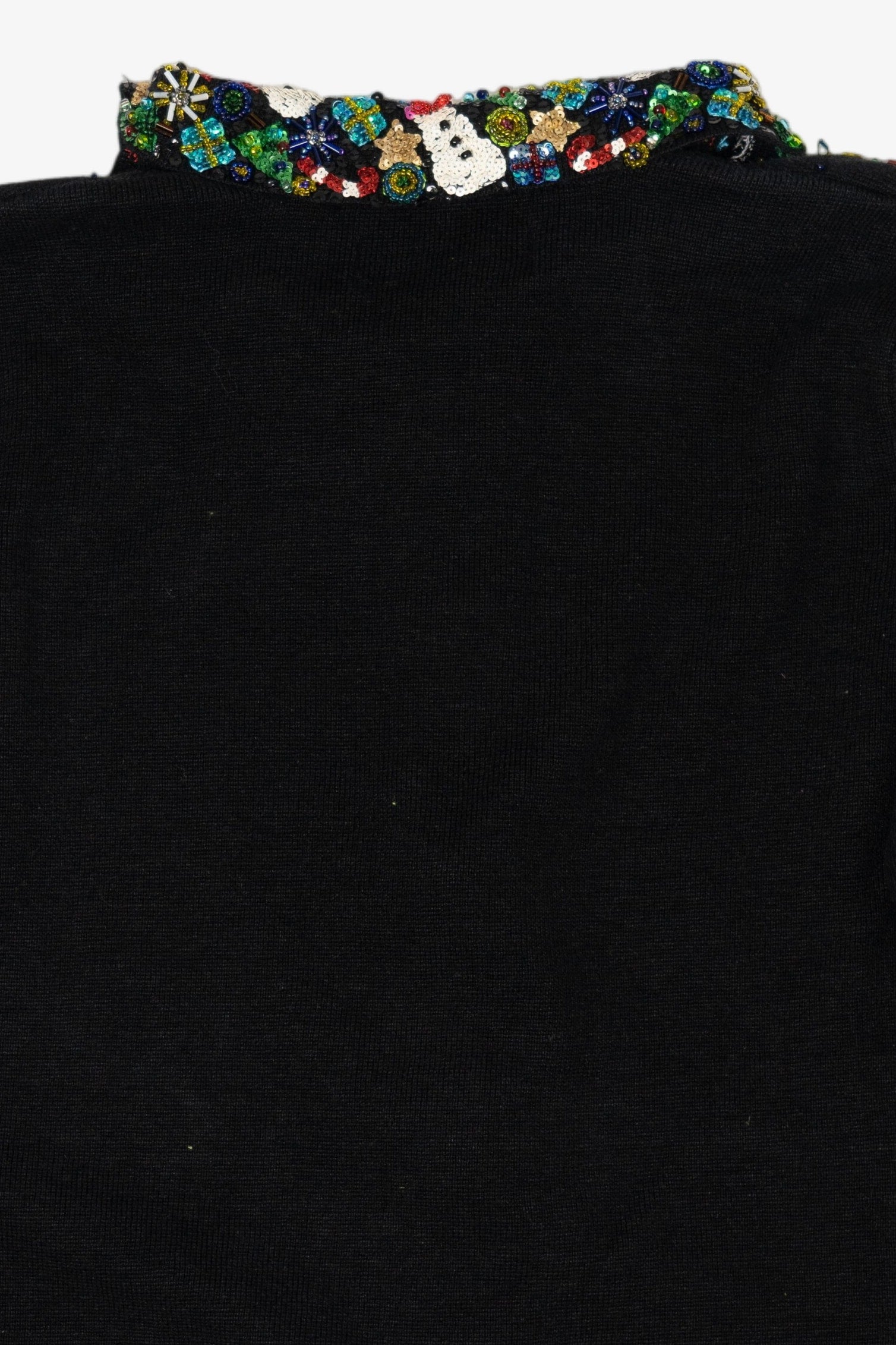 Vintage Black Marisa Christina Ugly Christmas Cardigan (2000s)