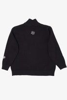 Vintage Black Sonoma Snowflakes Ugly Christmas Cardigan (2000s)