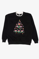 Vintage Black King Universal Flamingos Christmas Sweatshirt (2000s)