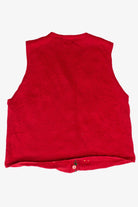 Red Nutcracker Trees Ugly Christmas Vest (1990s)