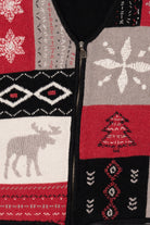 Vintage Black Cricket Lane Collection Ugly Christmas Vest (1990s)