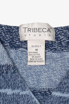 Vintage Blue Tribeca Studio Snowmen Ugly Christmas Vest (1990s)