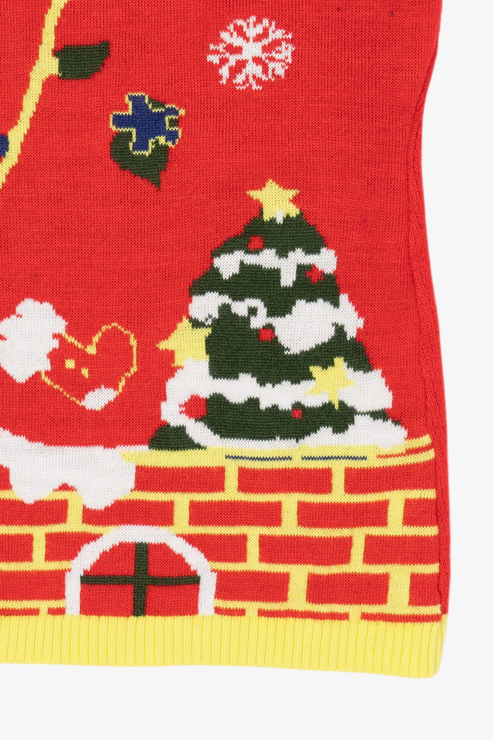 Red Festive Ugly Christmas Vest (2010s)