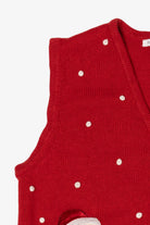 Vintage Red Mercer Street Studio Santa Ugly Christmas Vest (1990s)