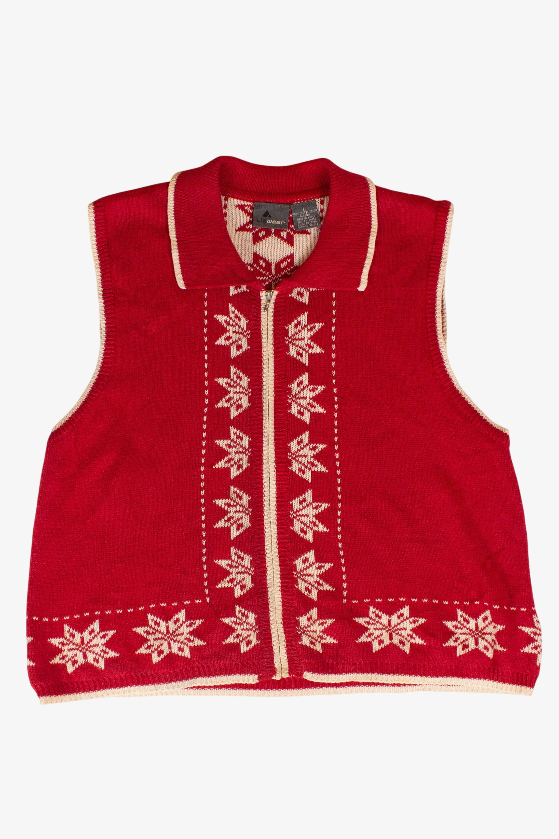 Vintage Lizwear Ugly Christmas Vest (1990s)