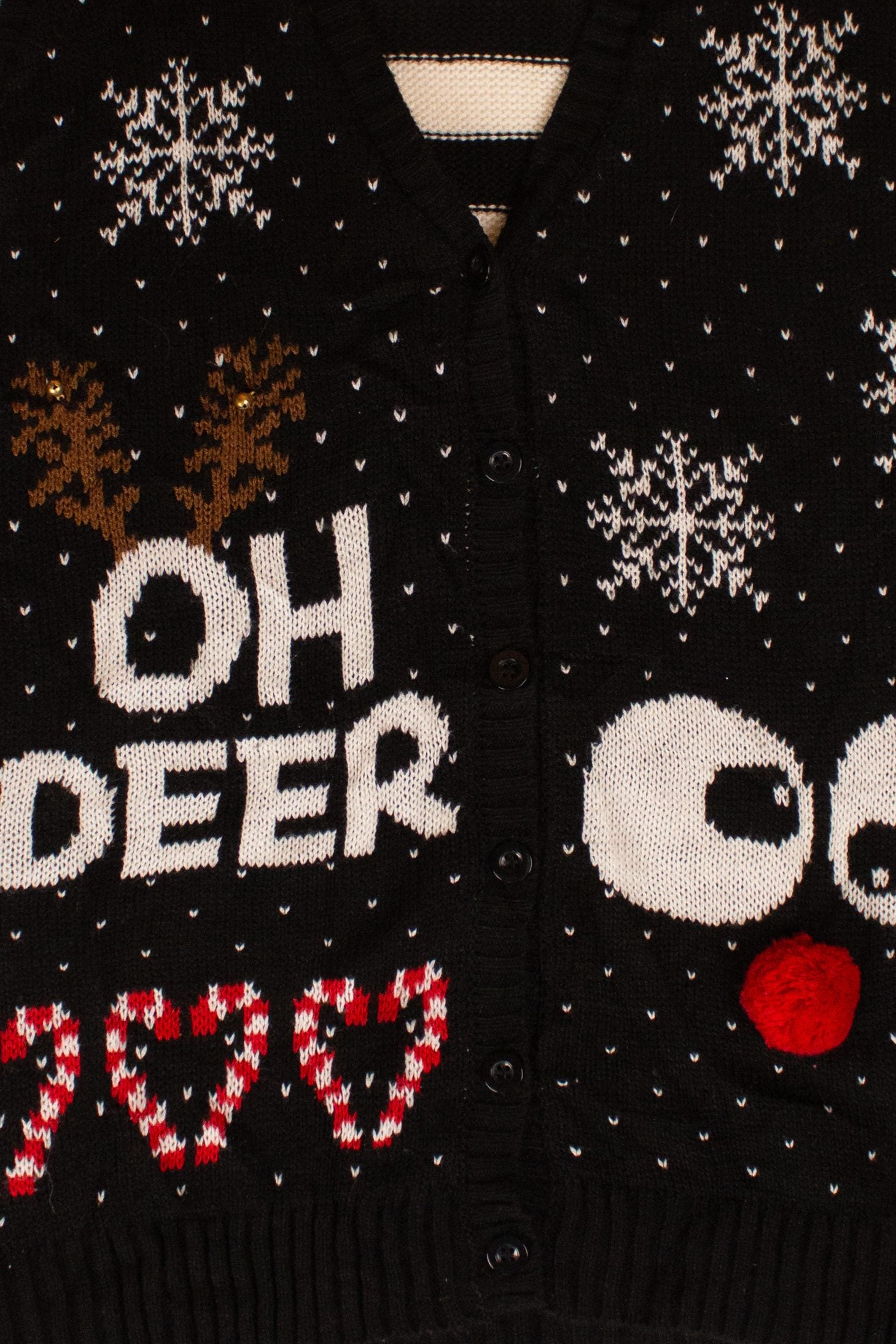 "Oh Deer" Ugly Christmas Vest (2010s)