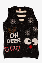 "Oh Deer" Ugly Christmas Vest (2010s)