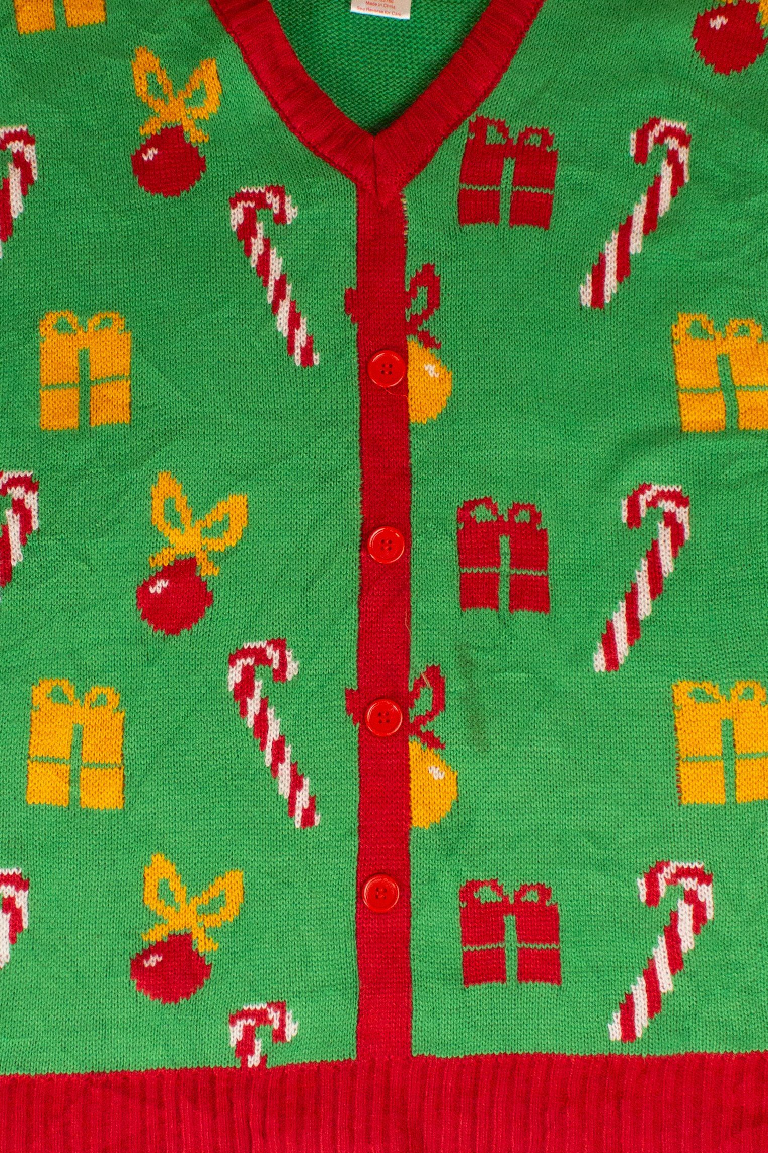 Green Presents Ugly Christmas Vest (2020s)