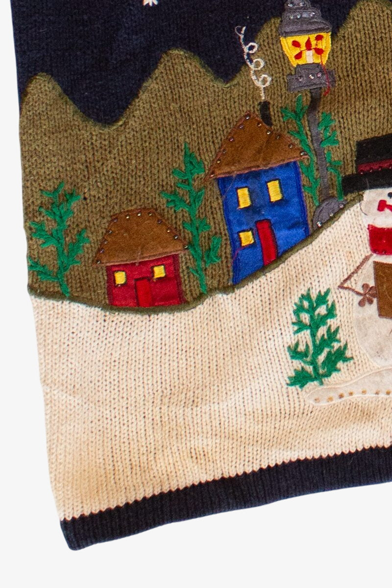 Vintage Bobbie Brooks Ugly Christmas Vest (1990s)