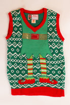 Elf Legs Ugly Christmas Vest (2020s)
